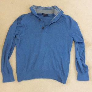 Banana Republic button up quarter sweater
